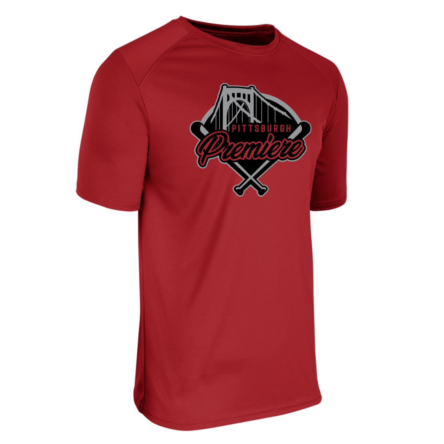 PITTSBURGH PREMIERE MOISTURE WICK T-SHIRT
