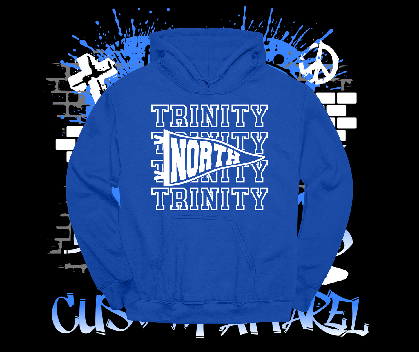 Trinity North Flag Hoodie