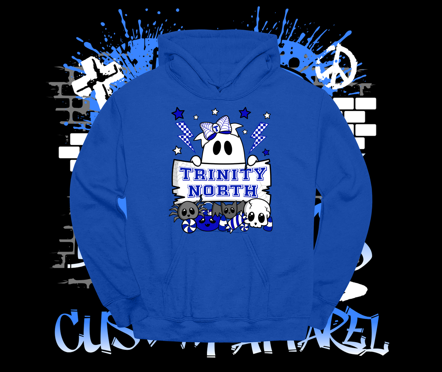 Trinity North Girl Ghost Hoodie