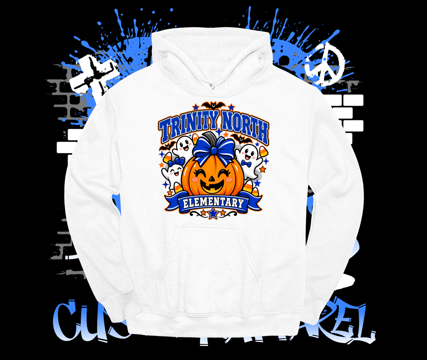 Trinity North Girl Pumpkin Hoodie