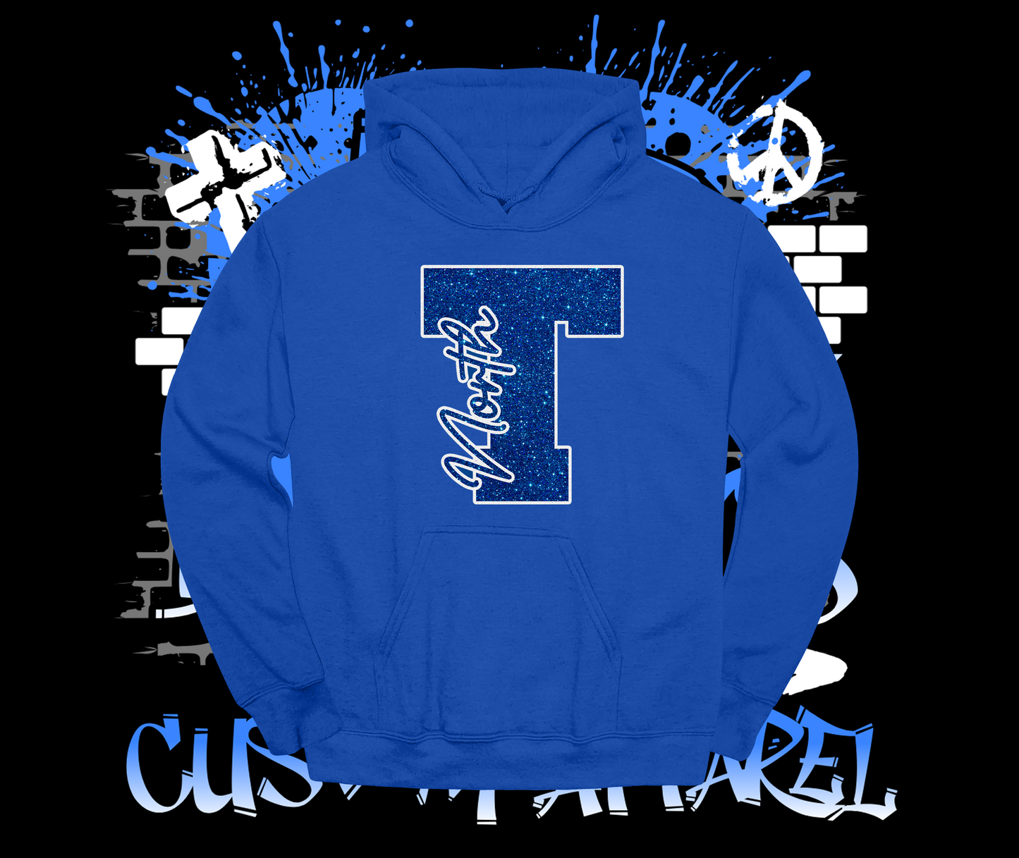 Trinity North Glitter Hoodie