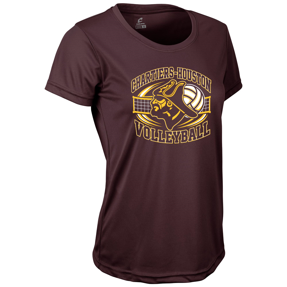 Chartiers-Houston Volleyball Womens Champro Visions T-Shirt