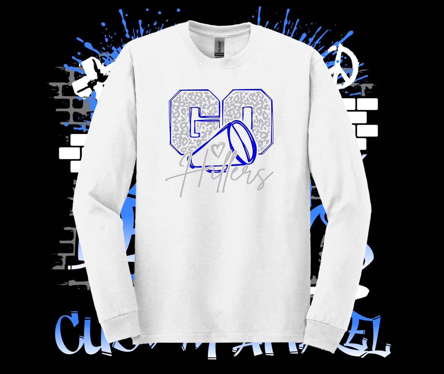 Trinity Cheer Go Hiller Crew White