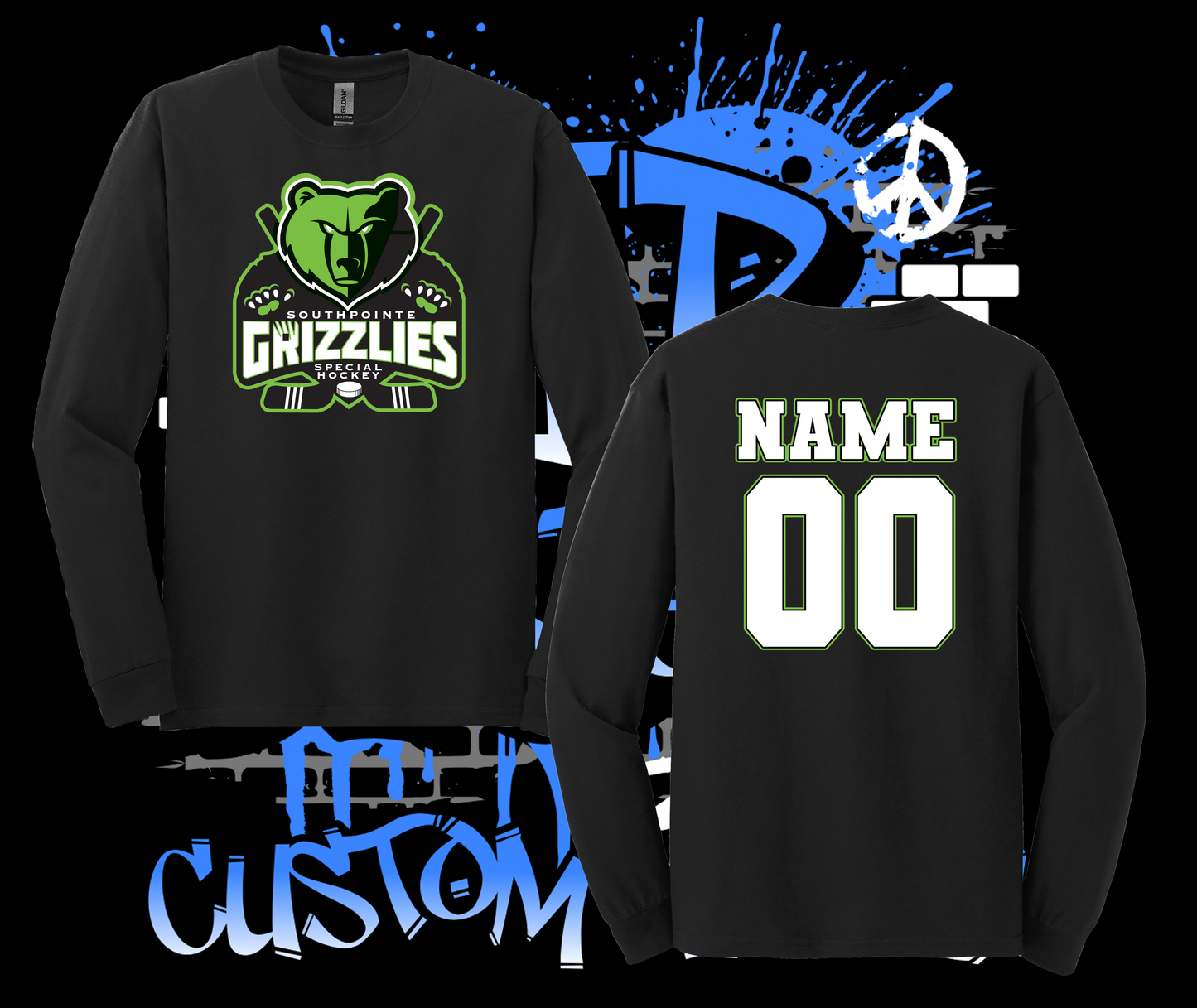 Southpointe Grizzlies Hockey Long Sleeve T-Shirt