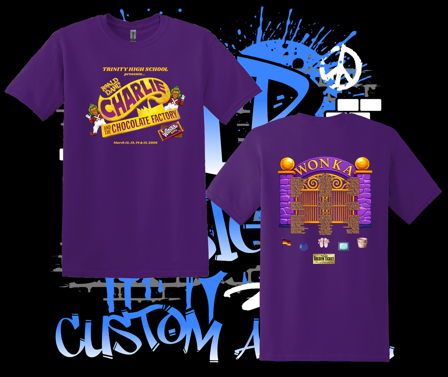 Trinity High School Presents "Charlie and the Chocolate" Factory (Purple)