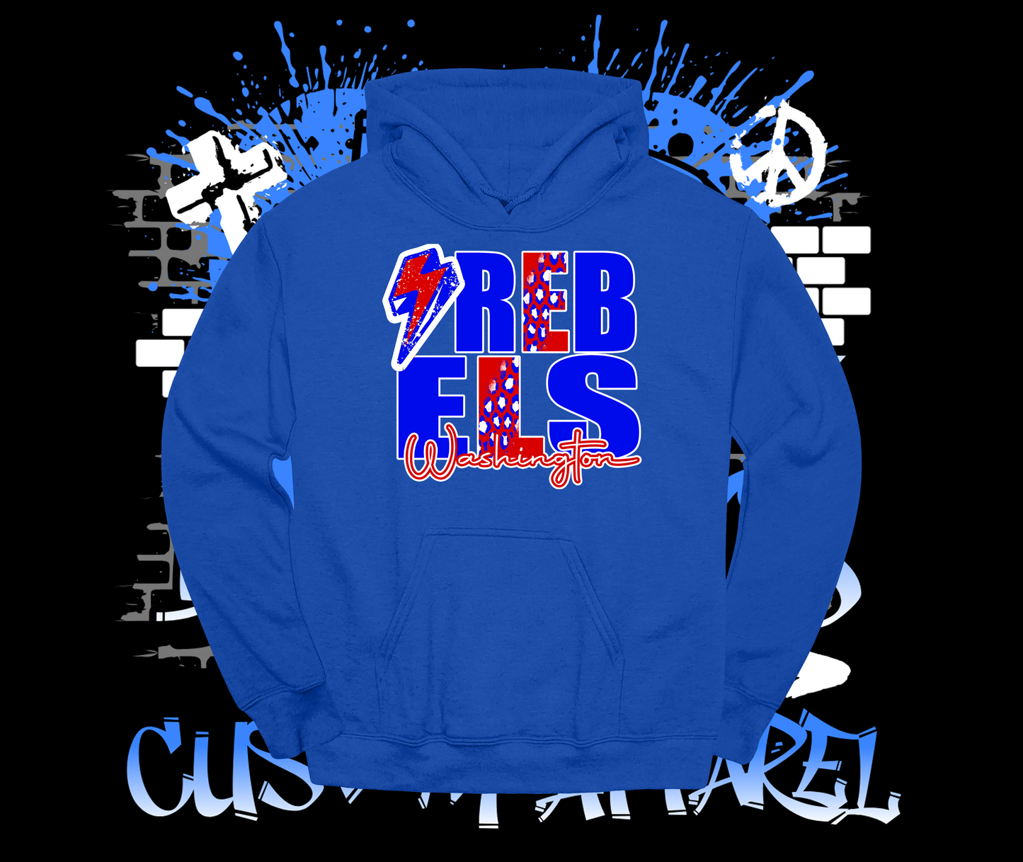 Rebels Lightning Hoodie