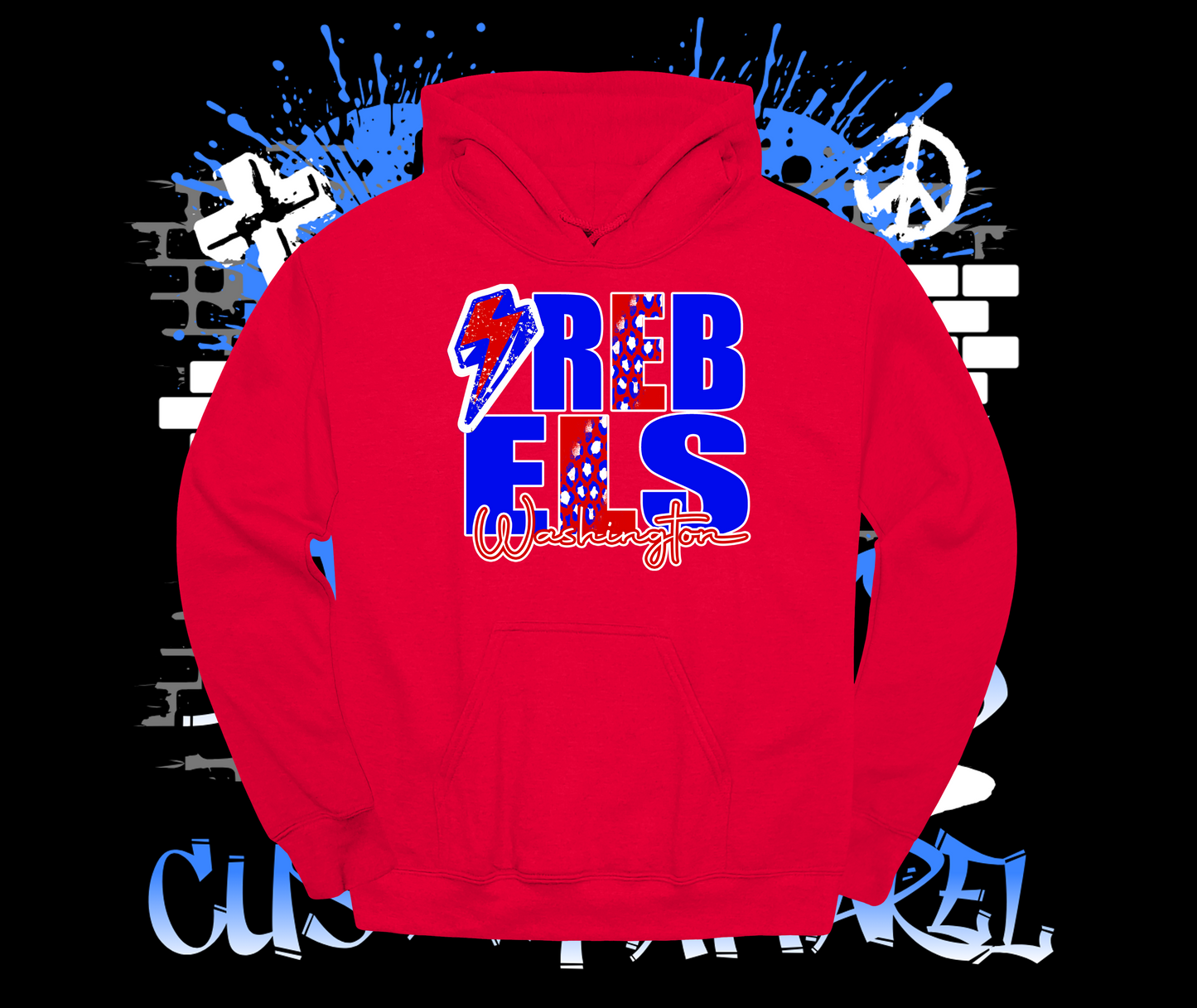Rebels Lightning Hoodie