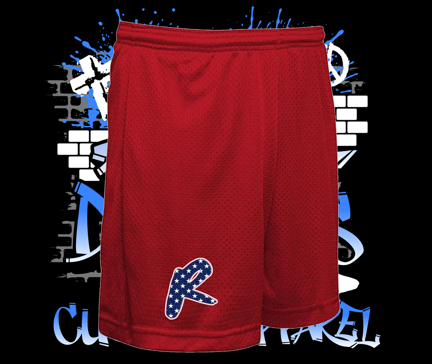 Rebels Memorial Day Shorts (Red)