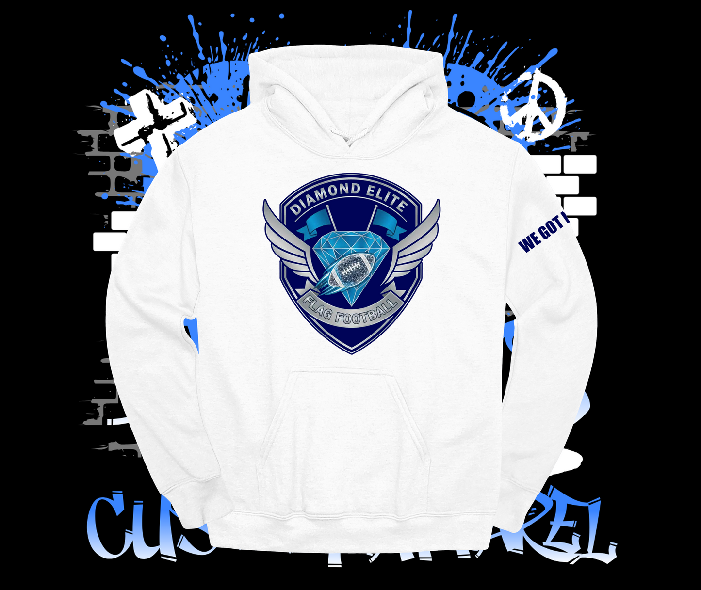 Diamond Elite Flag Football Hoodie