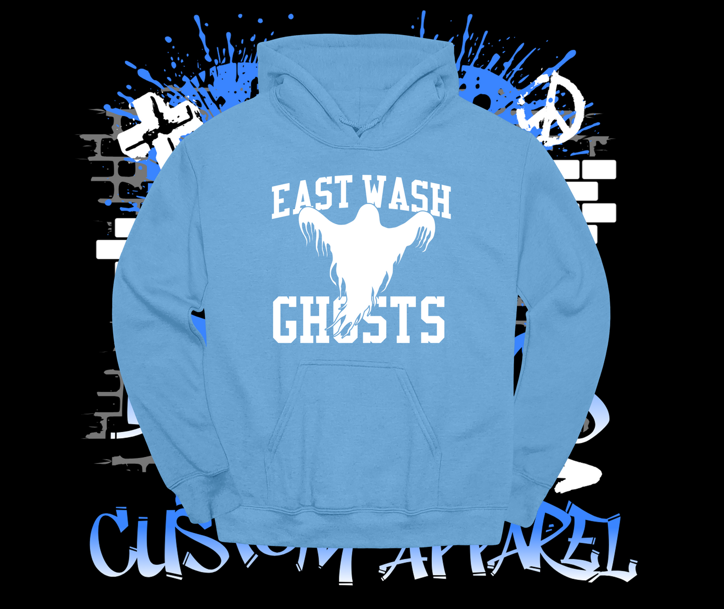 East Wash Ghosts Hoodie