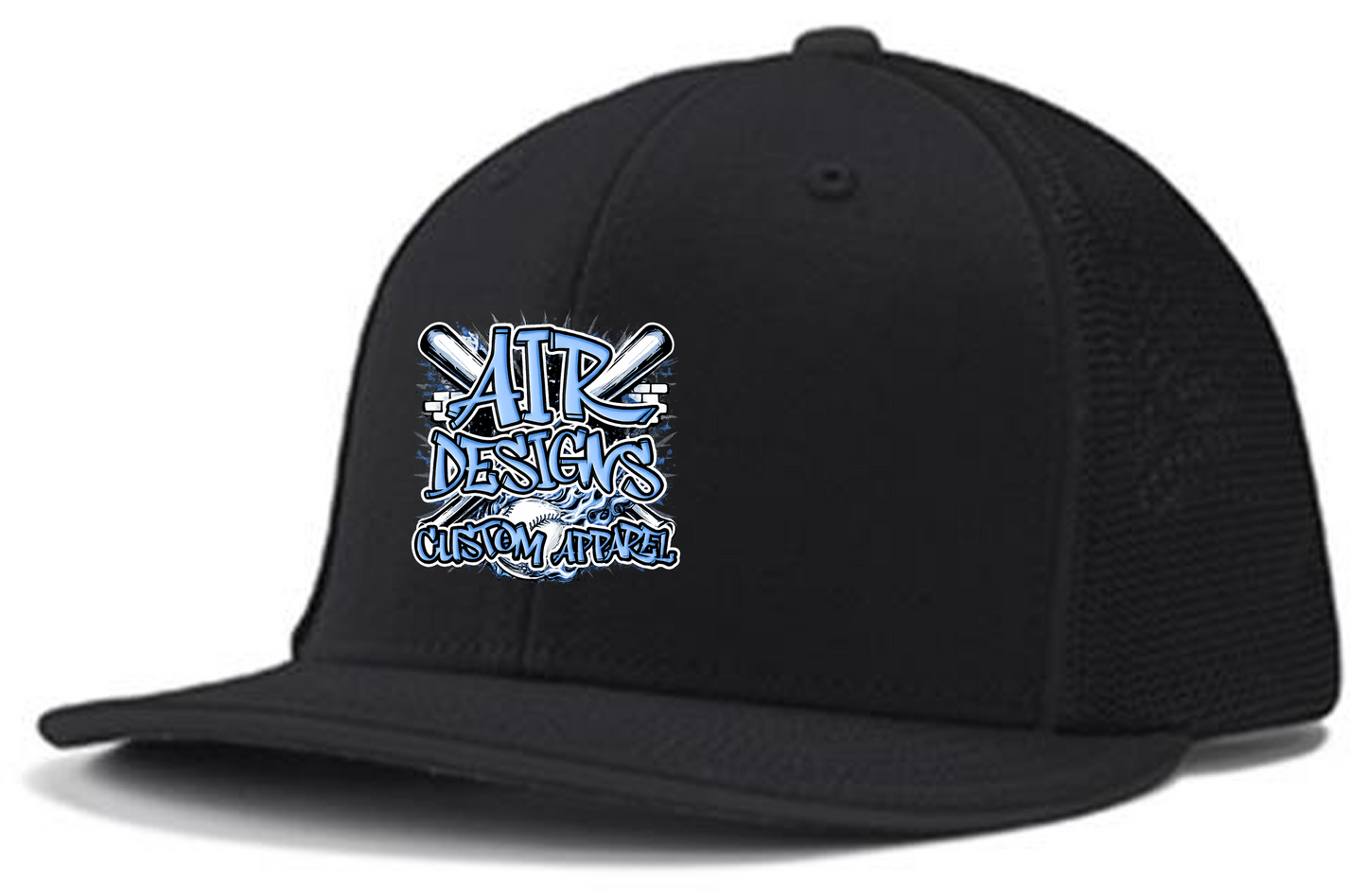 AIR Designs Custom Apparel Baseball Fitted Cap