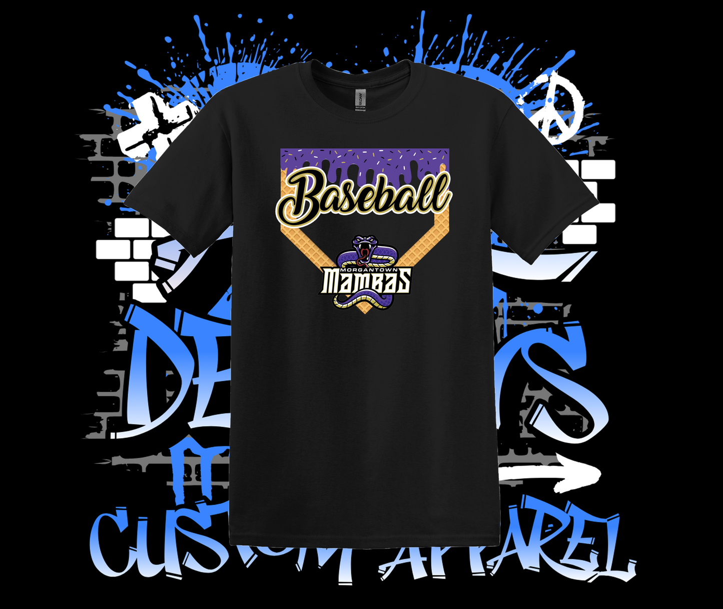 Morgantown Mambas Ice Cream Drip