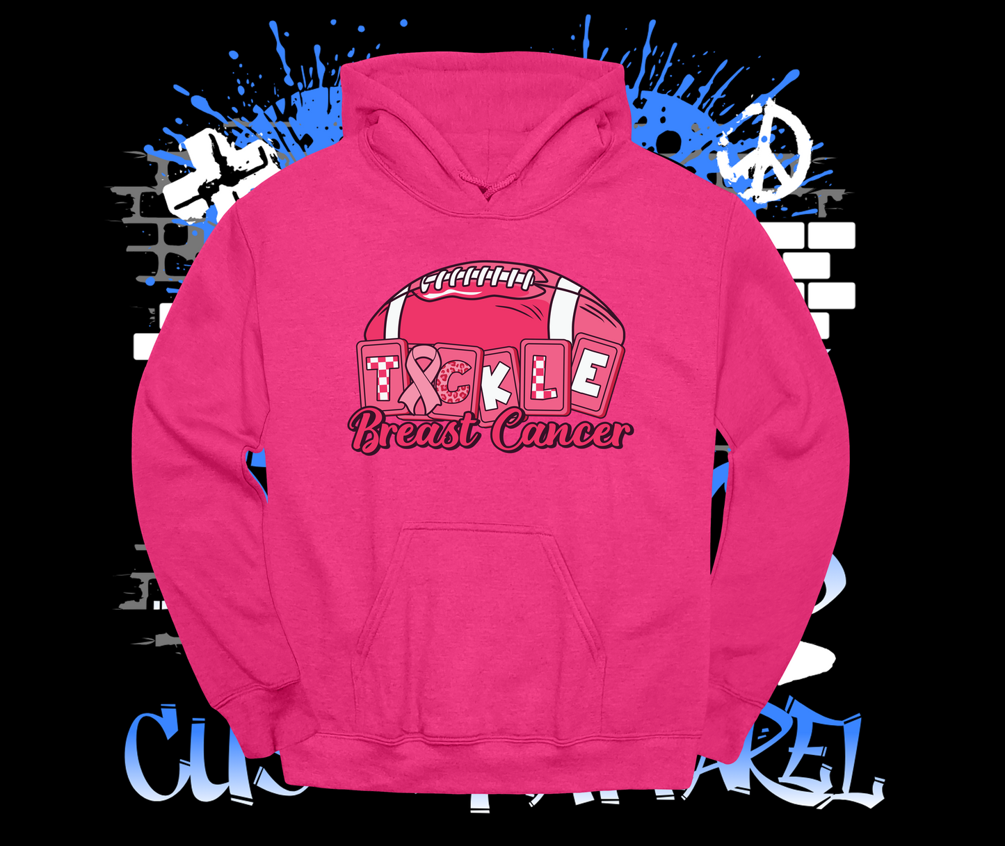 Tackle Breast Cancer Hoodie