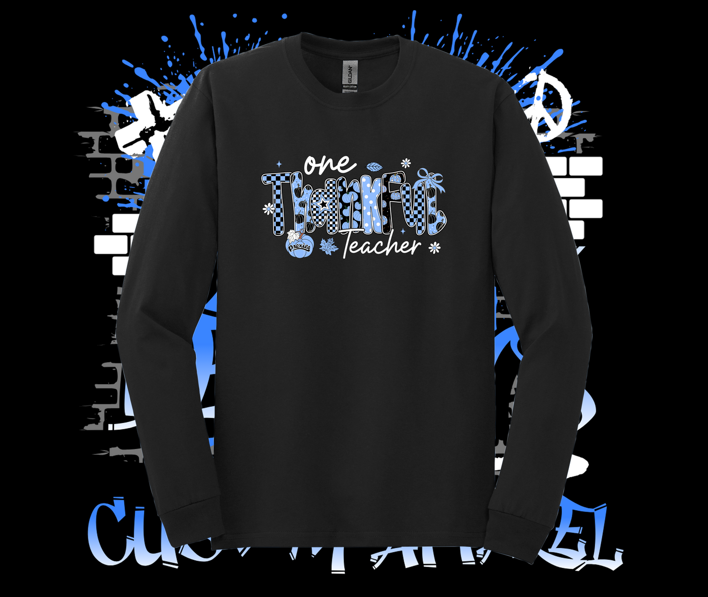 Wash High Thankful Teacher Sweatshirt