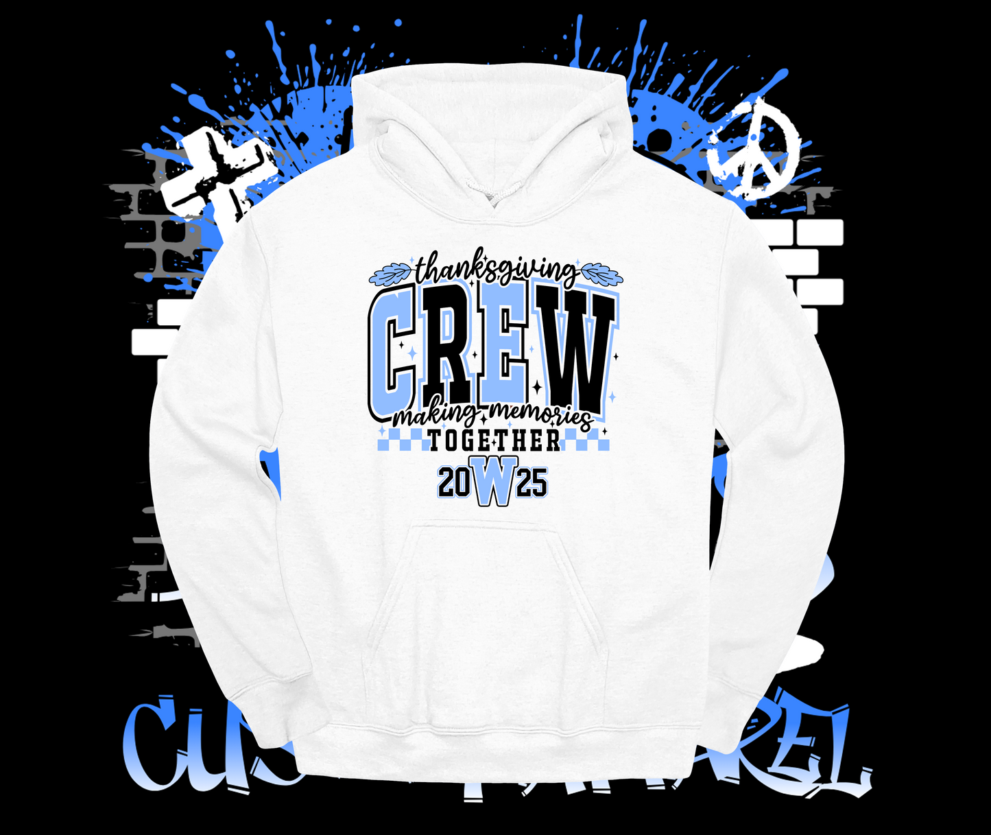 Wash High Thanksgiving Crew Hoodie