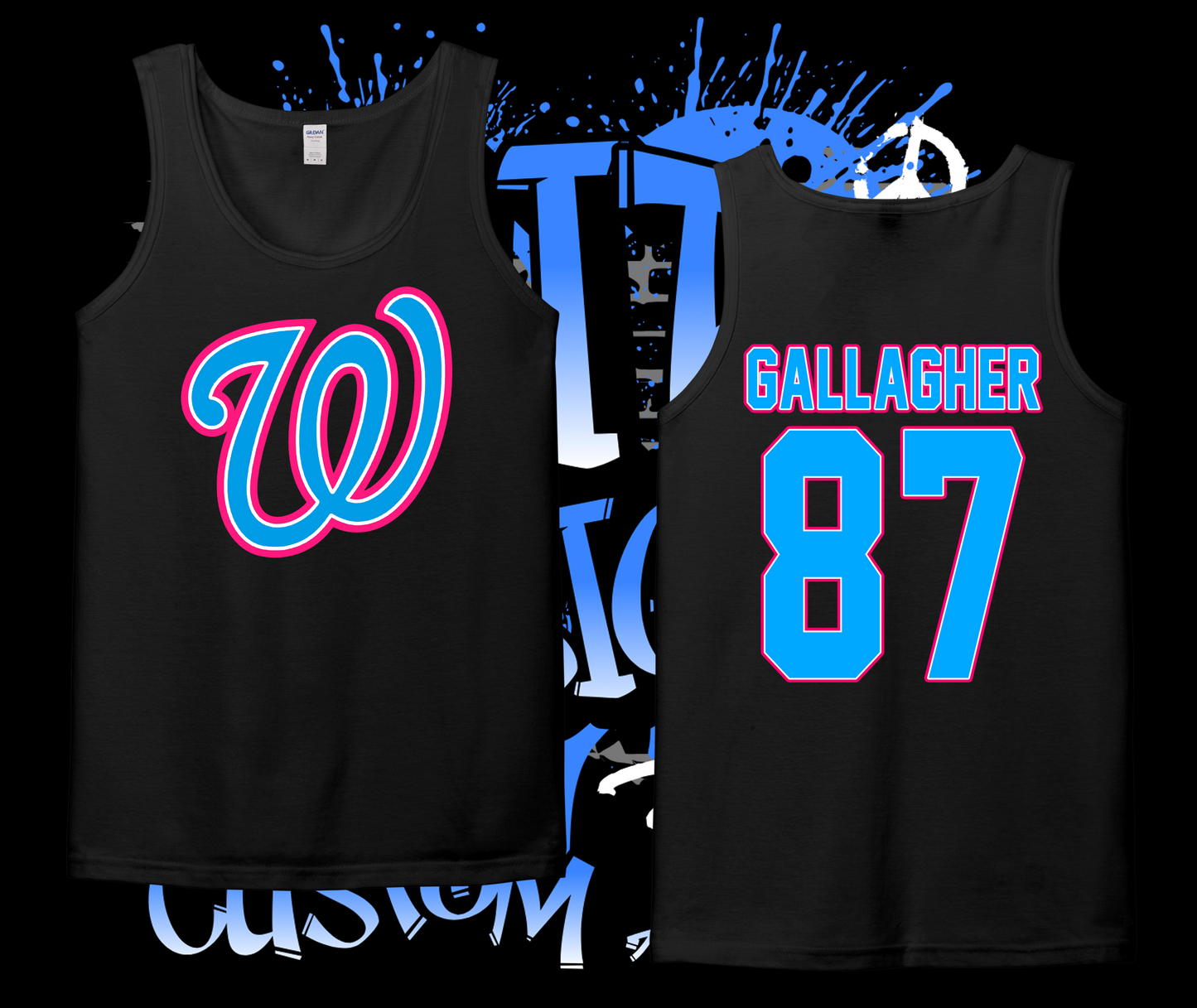 Washington Pinto All-Stars 7U Logo Tank
