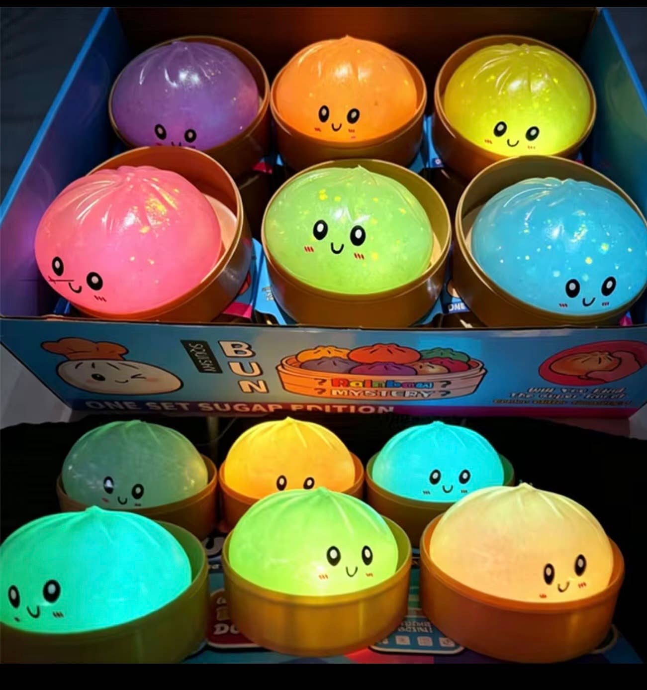 Glow in the dark Dumplings 3.34in Diameter Sugar Edition