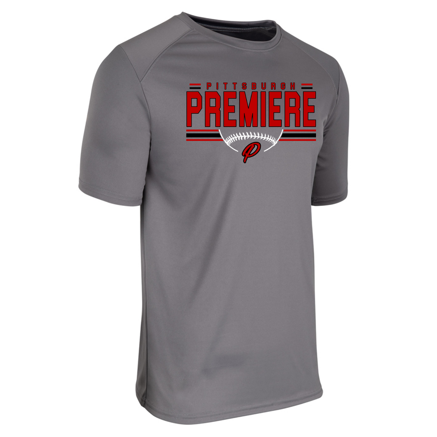 PITTSBURGH PREMIERE MOISTURE WICK T-SHIRT
