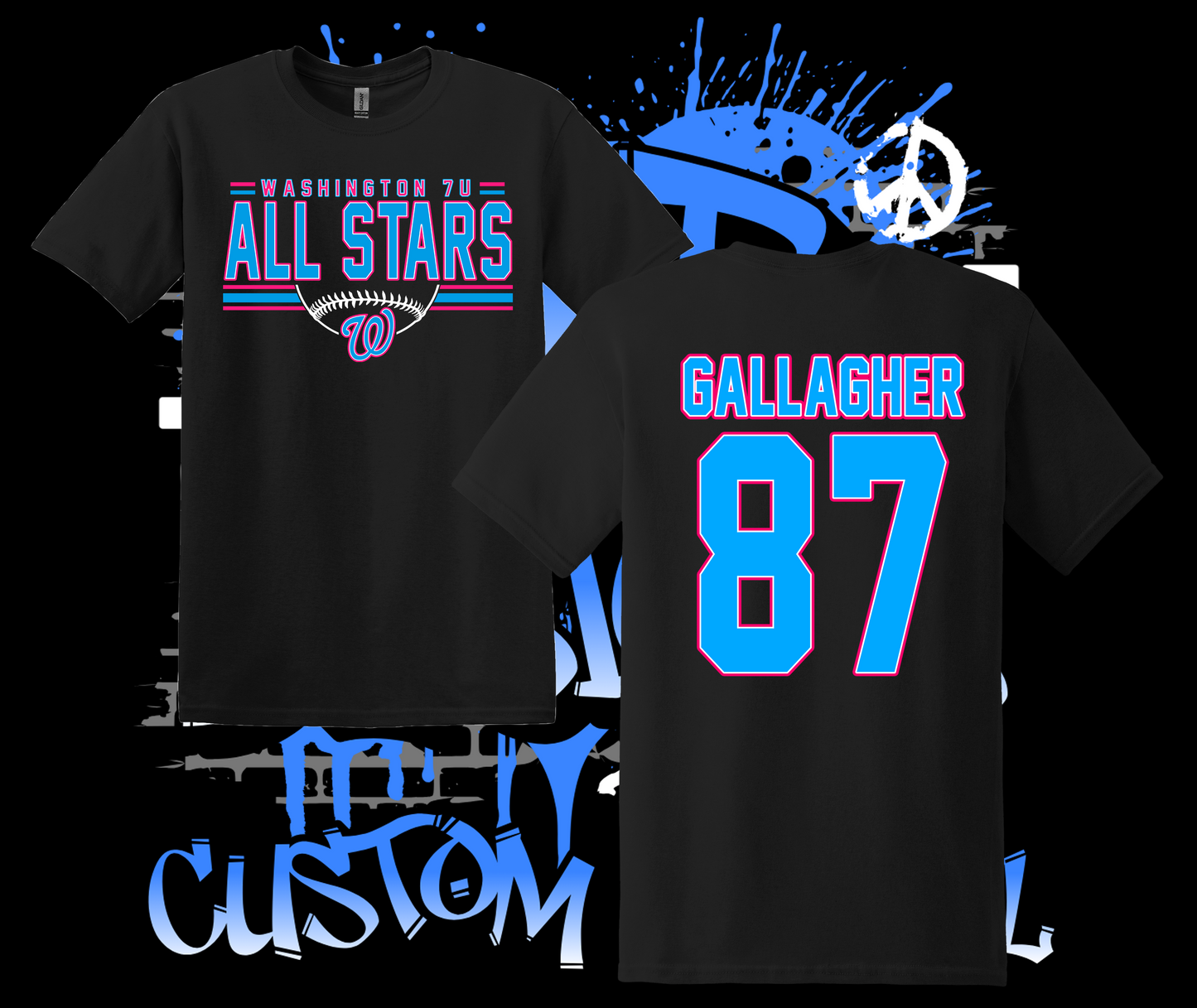 Washington Pinto All-Stars 7U All Star T-Shirt
