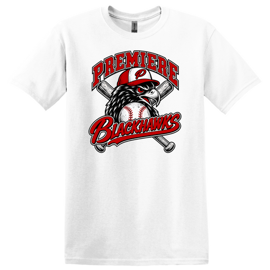 PREMIERE BLACKHAWKS 100% COTTON T