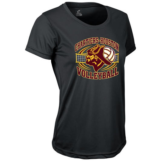 Chartiers-Houston Volleyball Womens Champro Visions T-Shirt