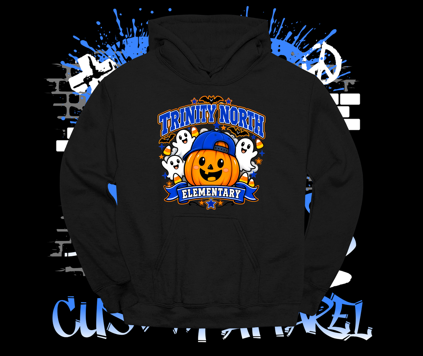 Trinity North Boy Pumpkin Hoodie