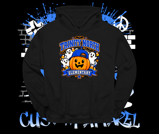 Trinity North Boy Pumpkin Hoodie