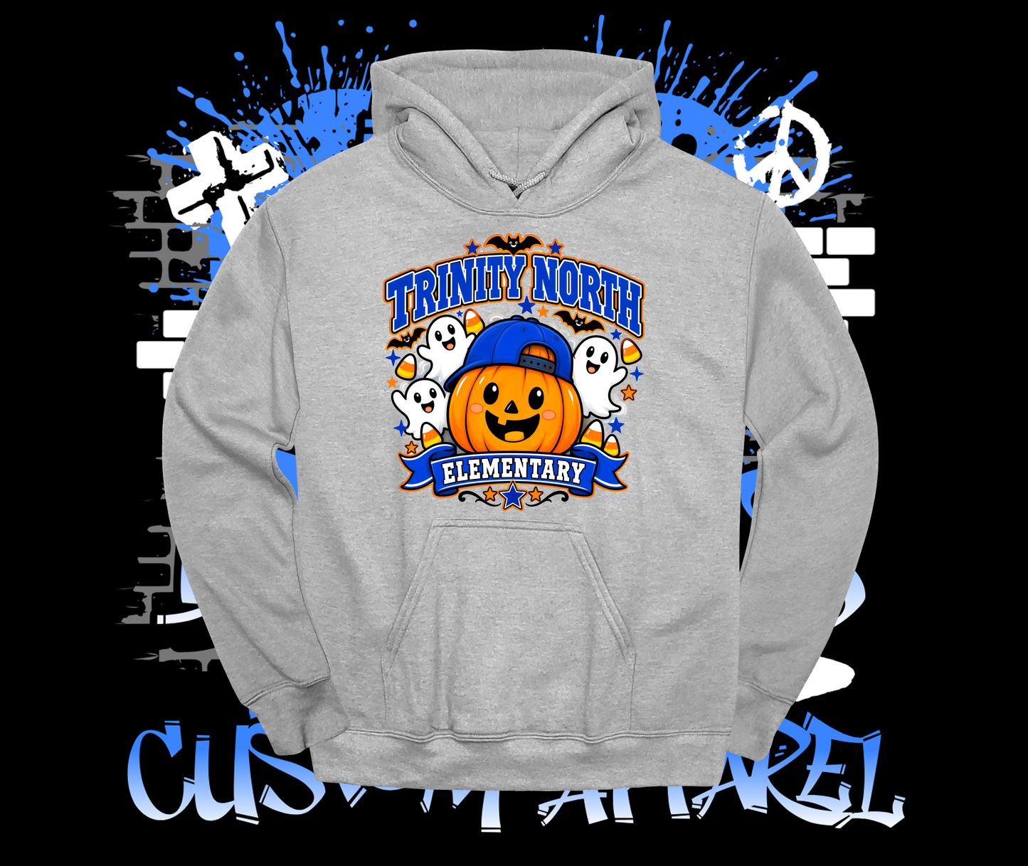 Trinity North Boy Pumpkin Hoodie