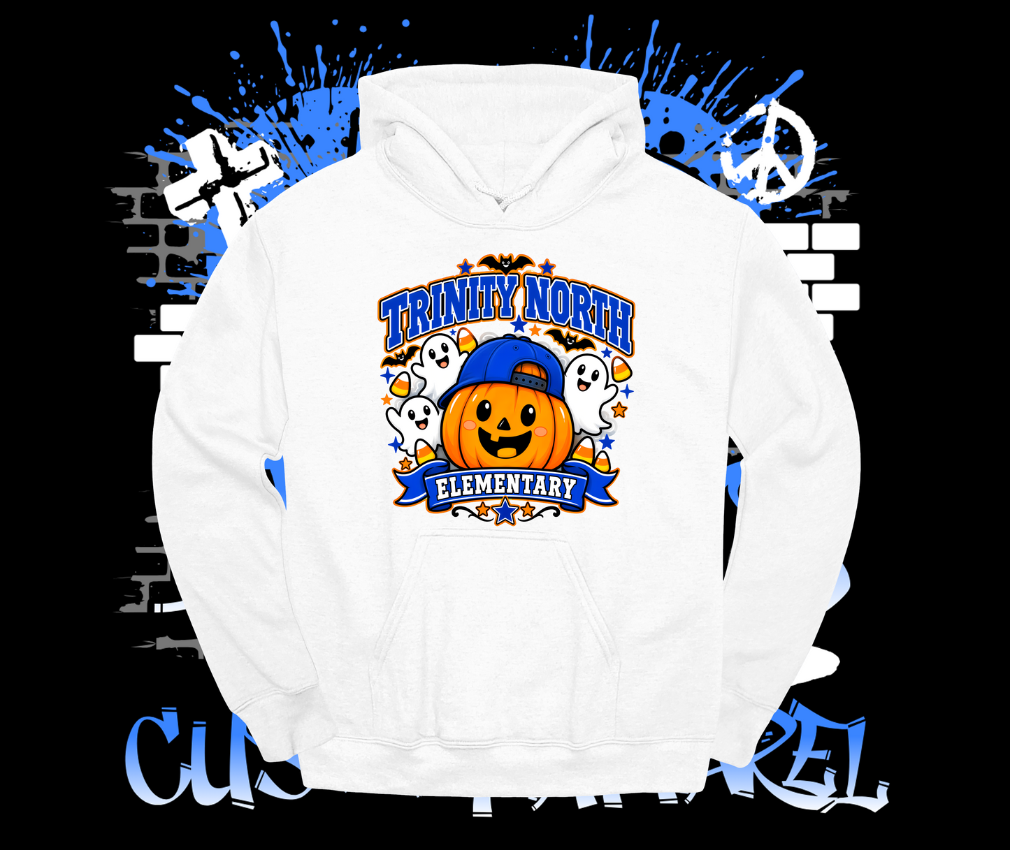 Trinity North Boy Pumpkin Hoodie