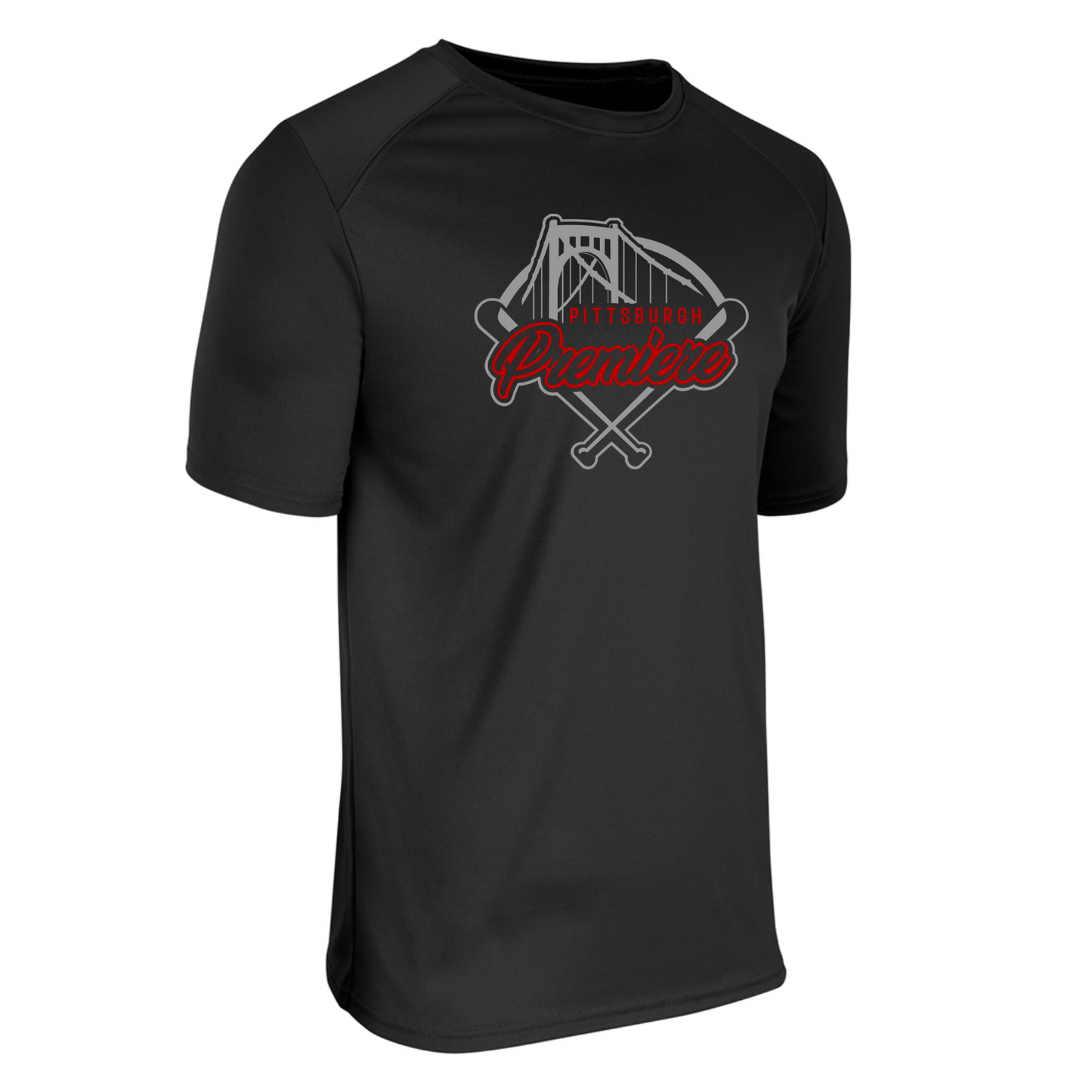 PITTSBURGH PREMIERE MOISTURE WICK T-SHIRT