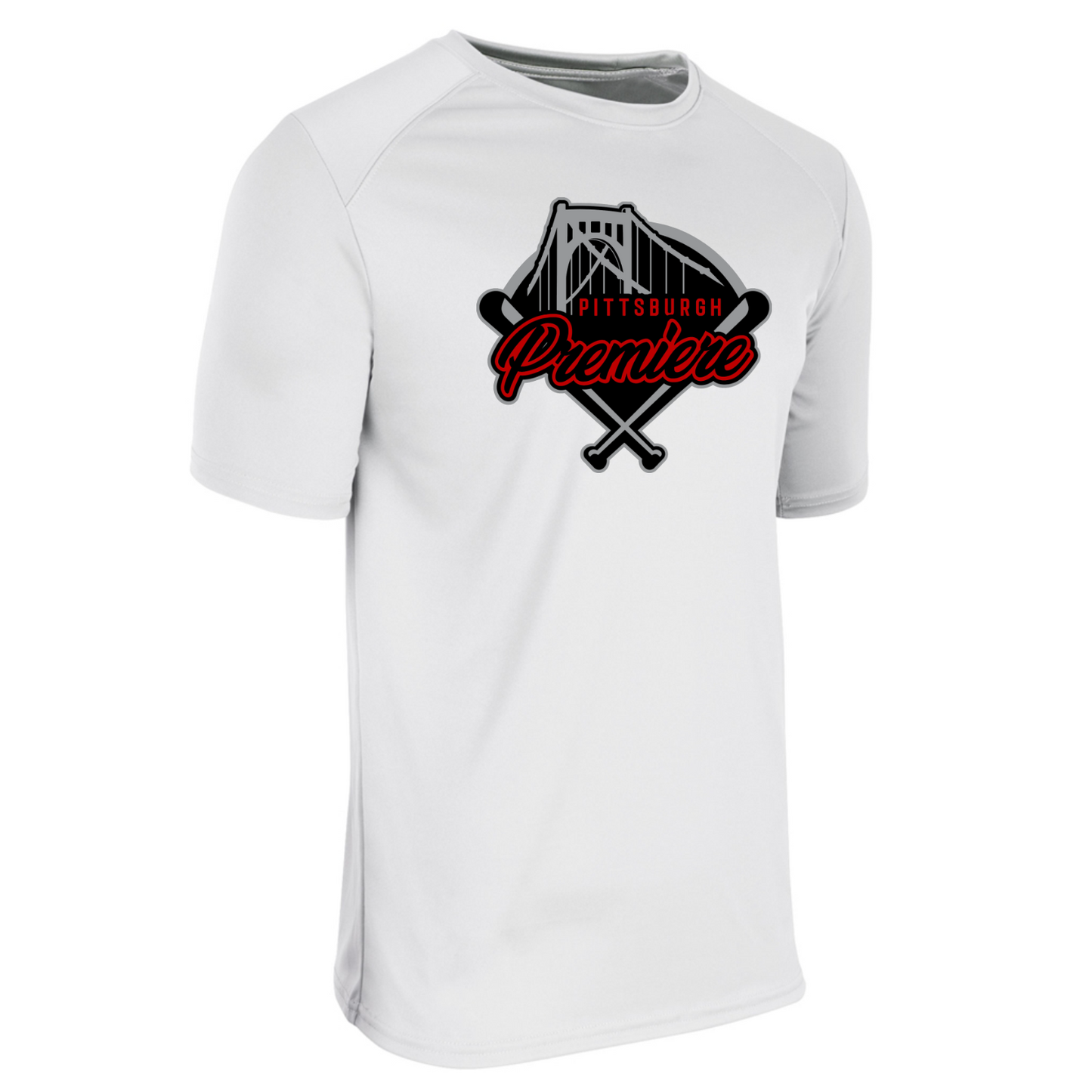 PITTSBURGH PREMIERE MOISTURE WICK T-SHIRT