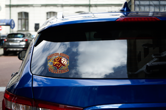 Chartiers-Houston Volleyball Car Decal
