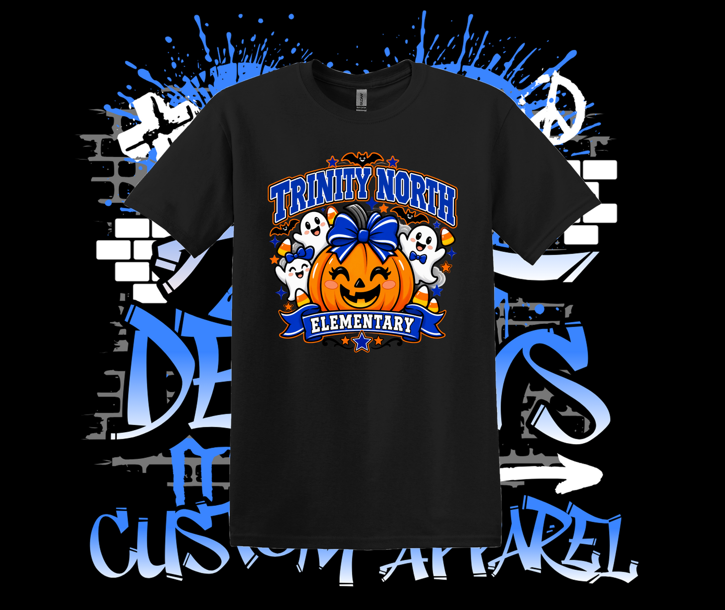 Trinity North Girl Pumpkin T-Shirt