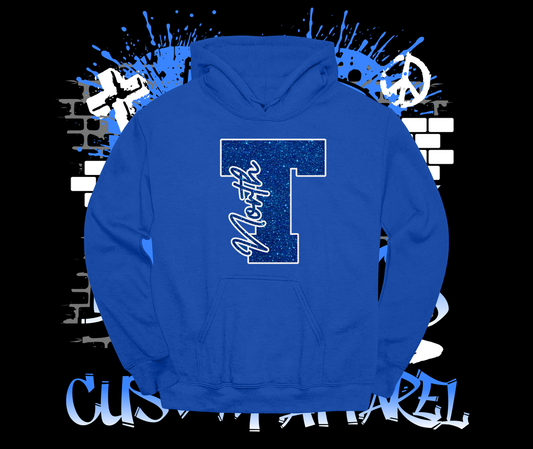 Trinity North Glitter Hoodie
