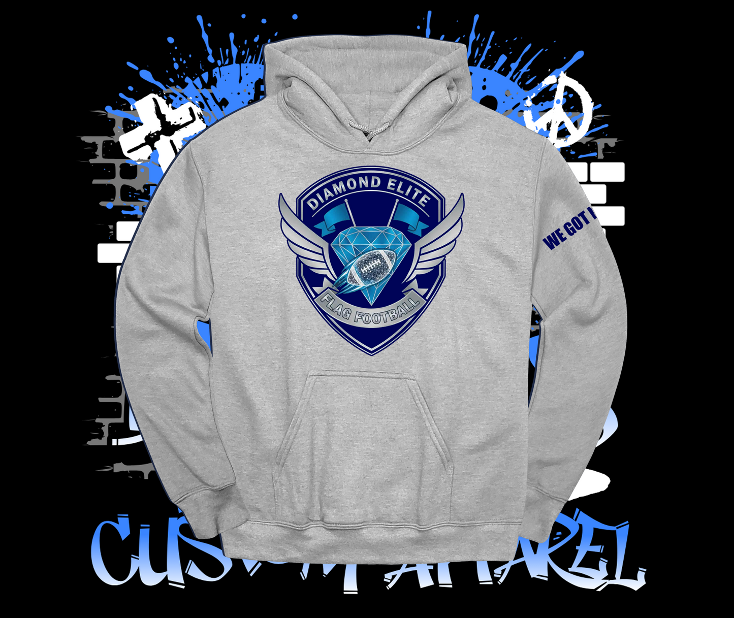 Diamond Elite Flag Football Hoodie