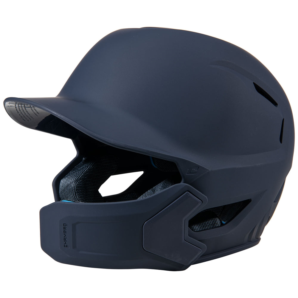 CHAMPRO HXE MATTE BATTING HELMET W/JAW GUARD HXEMJG