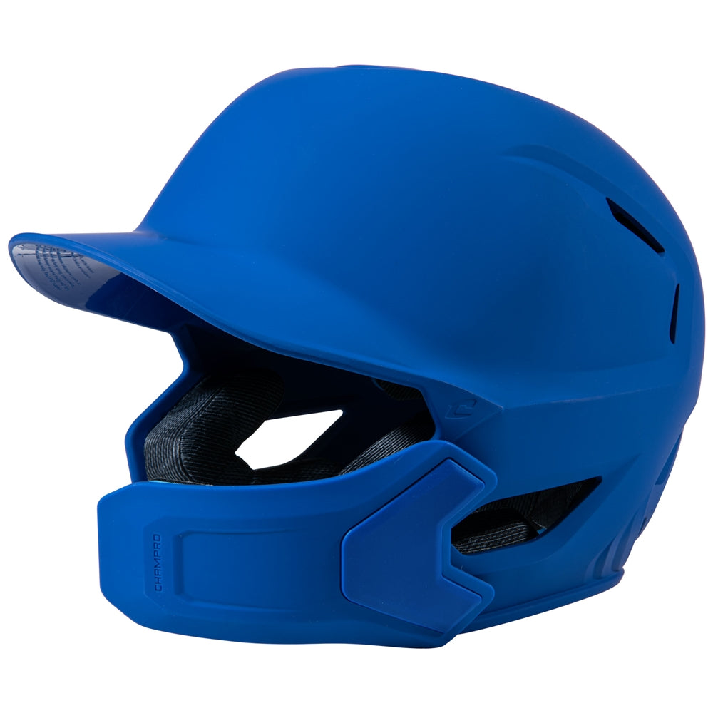 CHAMPRO HXE MATTE BATTING HELMET W/JAW GUARD HXEMJG