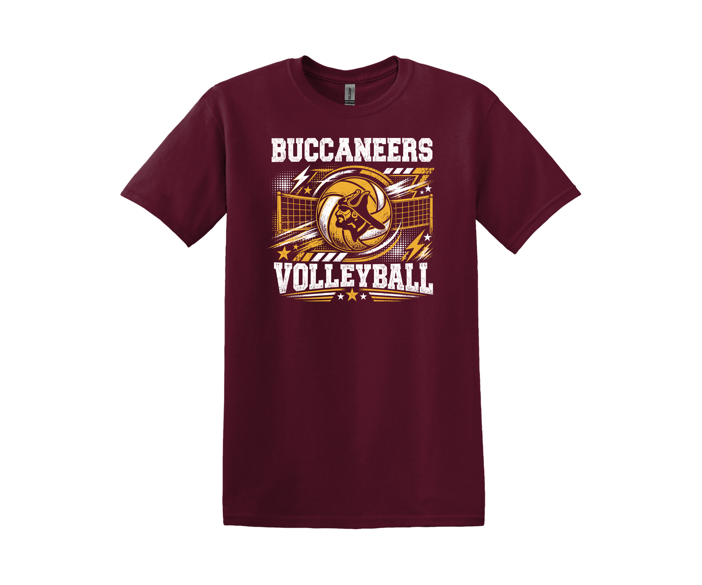 Chartiers-Houston Buccaneers Volleyball T-Shirt
