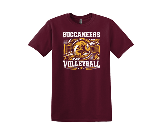 Chartiers-Houston Buccaneers Volleyball T-Shirt