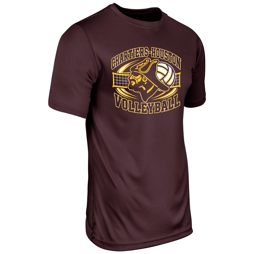 Chartiers-Houston Volleyball Mens Champro Visions T-Shirt