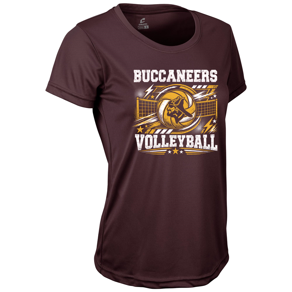 Chartiers-Houston Buccaneers Volleyball Womens Champro Visions T-Shirt