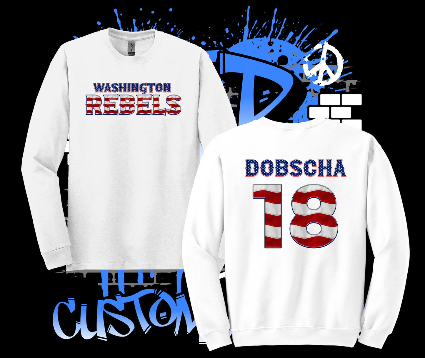 Rebels Memorial Day Long Sleeve T-Shirt