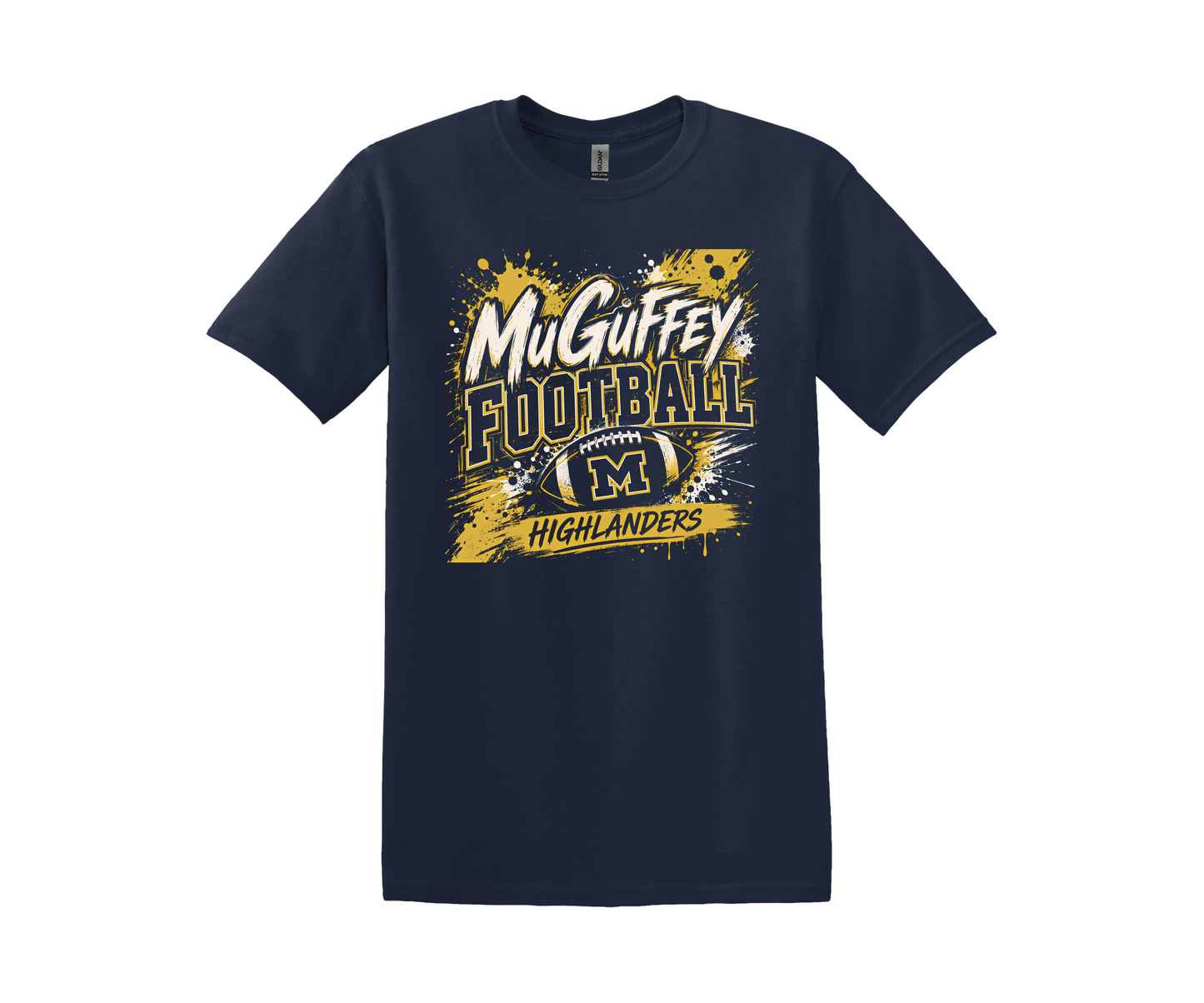 MCGUFFEY FOOTBALL SPLASH T-SHIRT