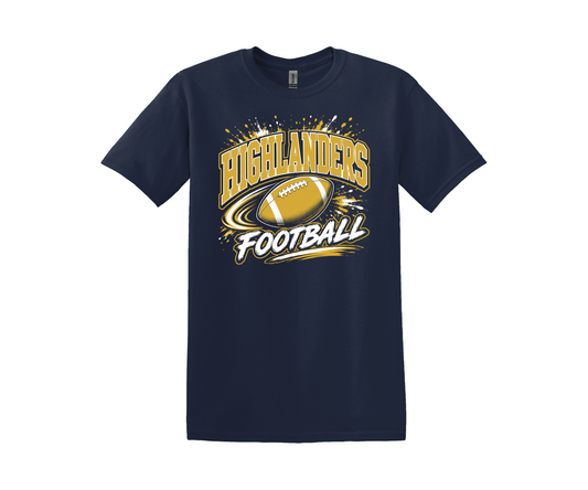 MCGUFFEY FOOTBALL SPLATTER T-SHIRT