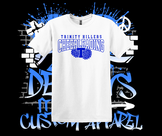 Trinity Cheer Pom Pom White