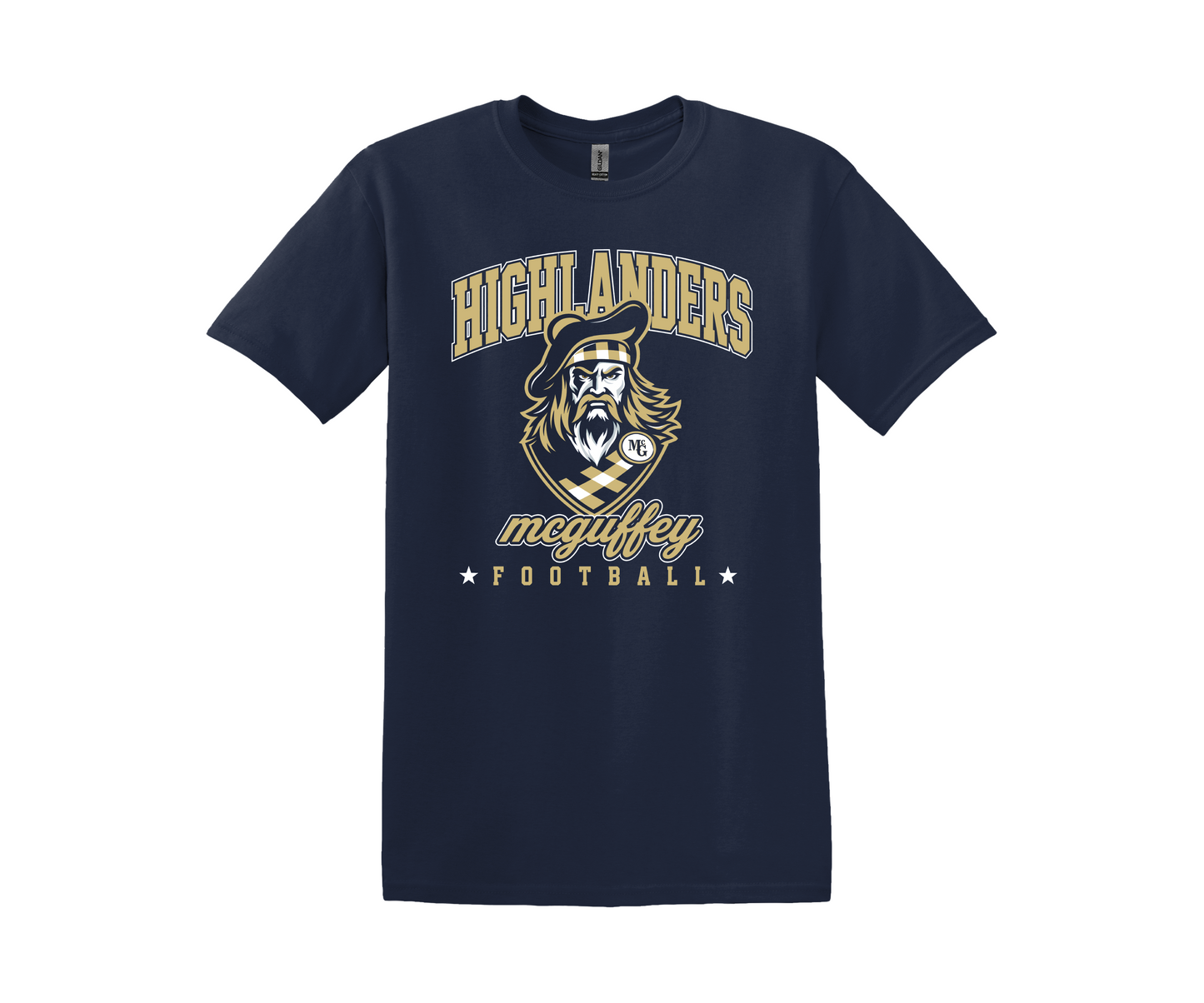 MCGUFFEY FOOTBALL MASCOT T-SHIRT