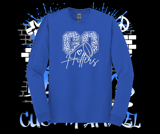 Trinity Cheer Go Hiller Crew Royal Blue