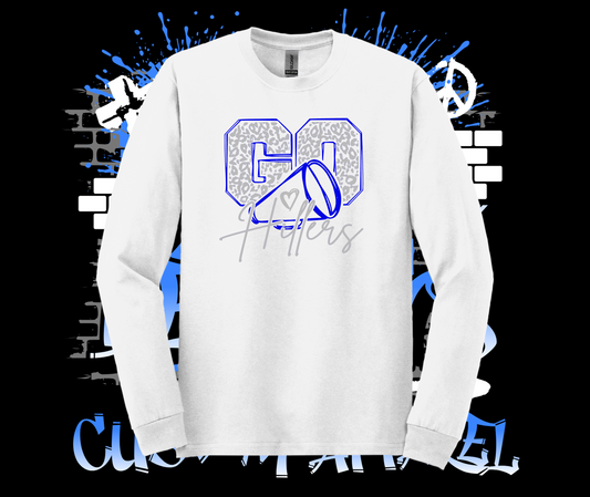 Trinity Cheer Go Hiller Crew White