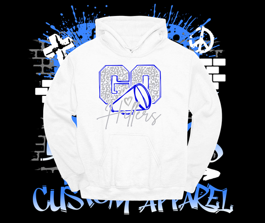Trinity Cheer Go Hillers Hoodie White