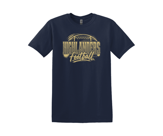 MCGUFFEY FOOTBALL HIGHLANDERS T-SHIRT